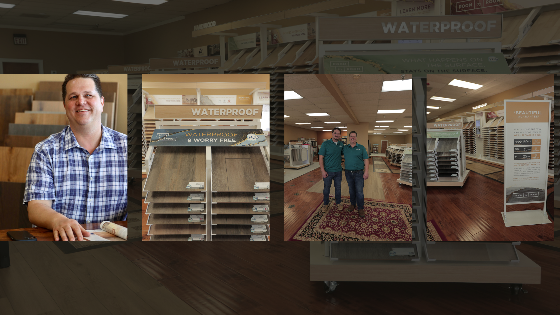 luxury vinyl plank flooring installation Charles Town WV waterproof flooring